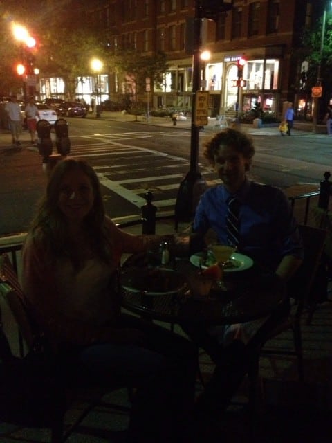 Dinner on Newbury St.