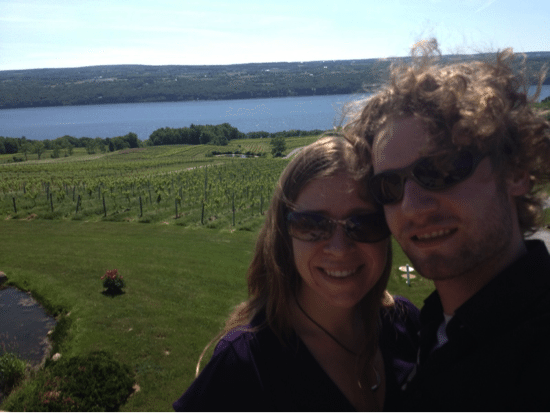 Vineyard and Lake