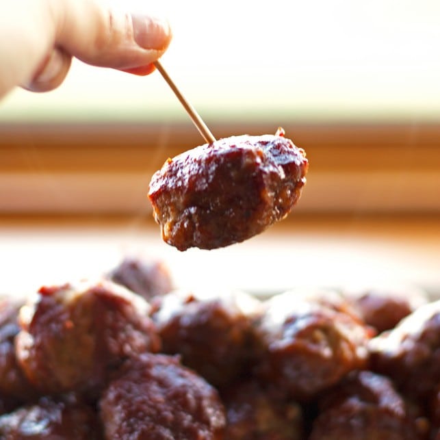 Barbecue Meatballs - 2Teaspoons