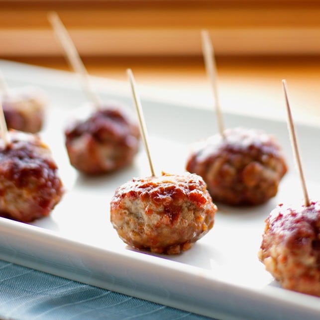 Barbecue Meatballs - 2Teaspoons