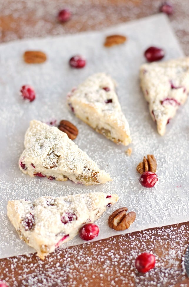 Cranberry Pecan Scones - 2Teaspoons