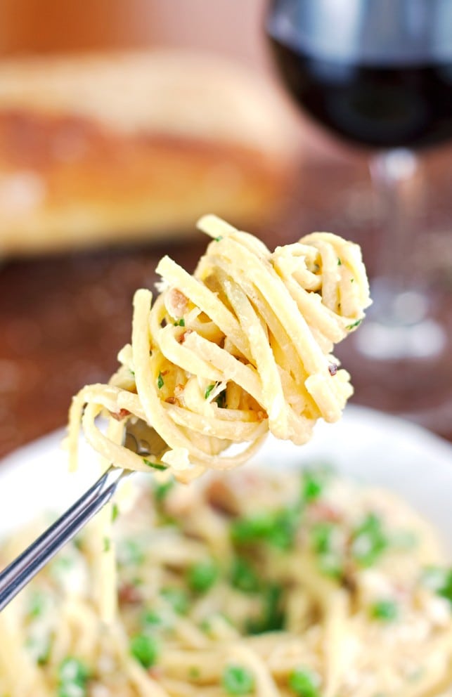 Spaghetti Carbonara - 2Teaspoons