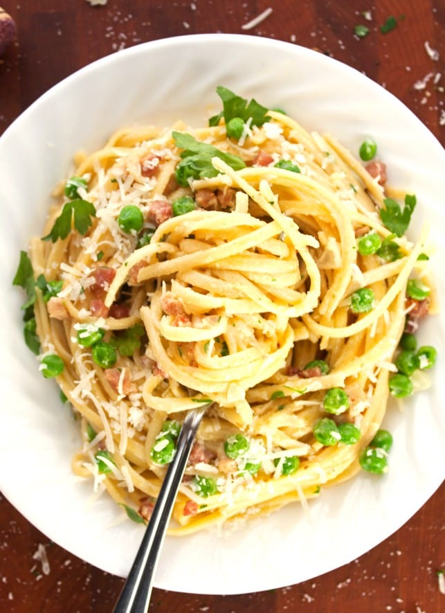 Spaghetti Carbonara - 2Teaspoons