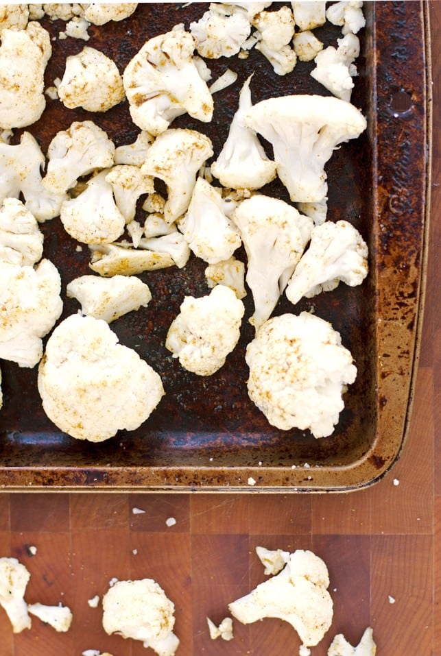 Roasted Curry Cauliflower - 2Teaspoons