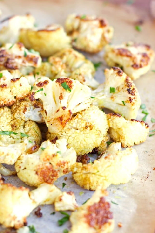 Roasted Curry Cauliflower - 2Teaspoons