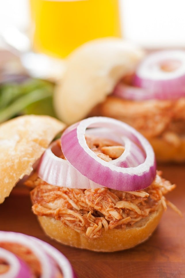 “Pulled” BBQ Chicken Sandwiches - 2Teaspoons