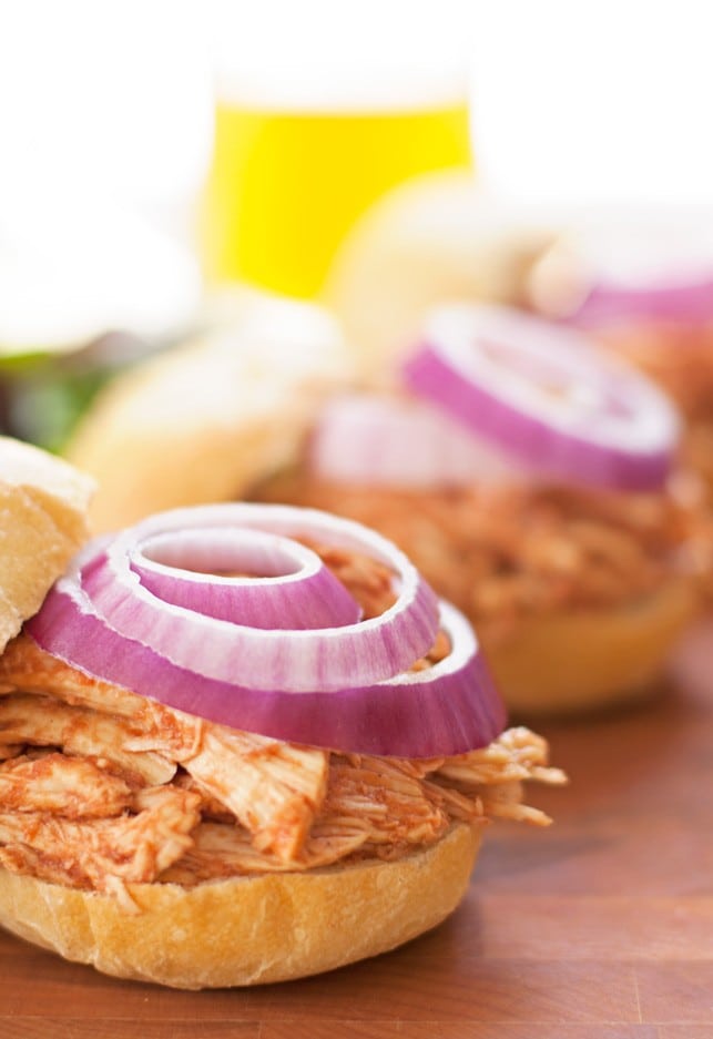 “Pulled” BBQ Chicken Sandwiches - 2Teaspoons
