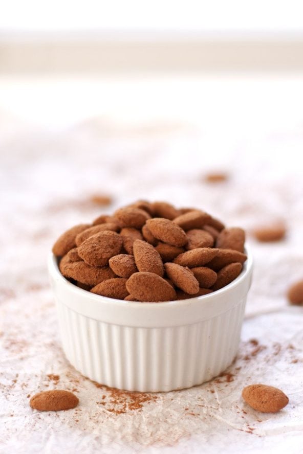 Salted Dark Chocolate Cocoa Almonds 2teaspoons
