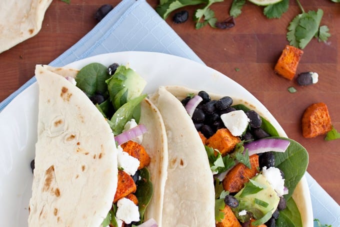 Roasted Sweet Potato Tacos