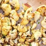 Roasted Curry Cauliflower - 2Teaspoons