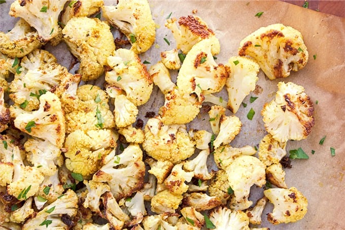 Roasted Curry Cauliflower - 2Teaspoons