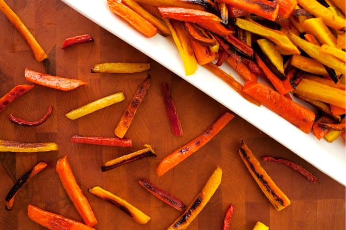 Honey Ginger Roasted Carrots - 2Teaspoons