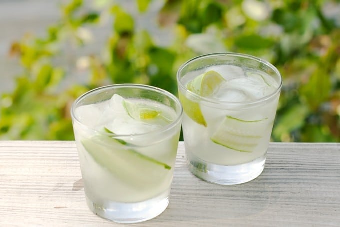 Cucumber Ginger Fizzes - 2Teaspoons