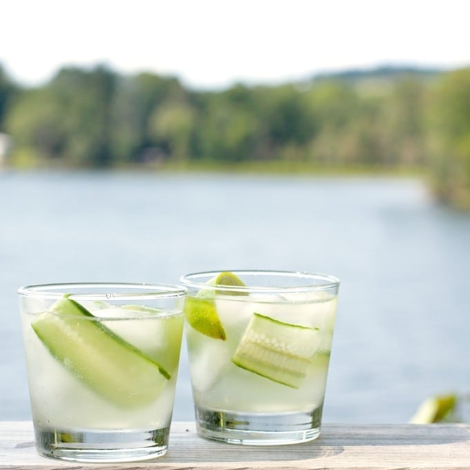 Cucumber Ginger Fizzes - 2Teaspoons