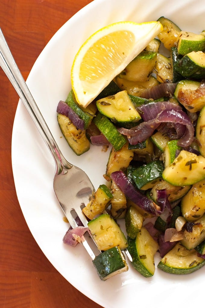 Sautéed Zucchini - 2Teaspoons