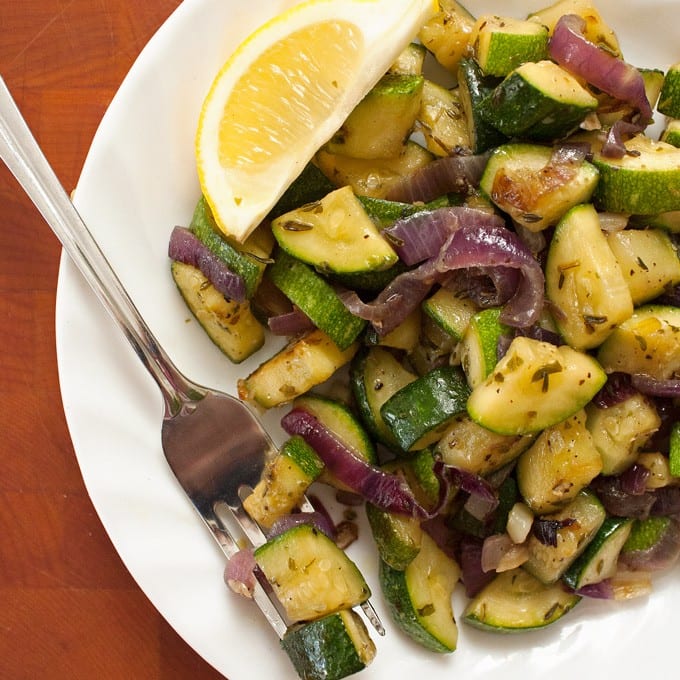 Sautéed Zucchini - 2Teaspoons