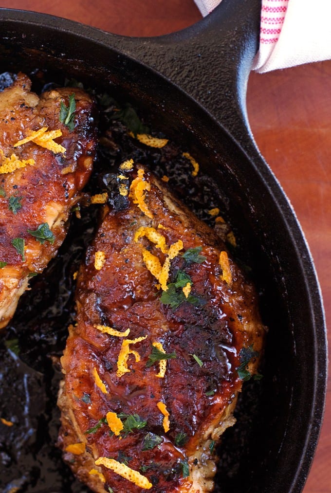 Blackened Chicken with Orange Glaze - 2Teaspoons