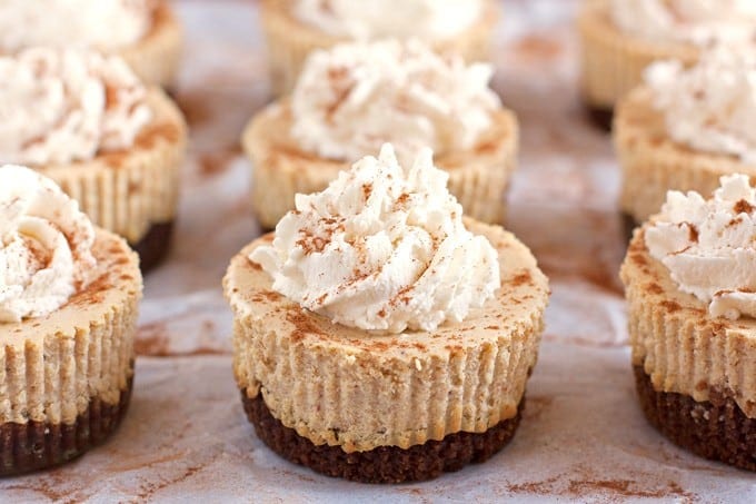 Pumpkin Spice Cheesecake with Gingersnap Crust and Homemade Whipped Cream - 2Teaspoons