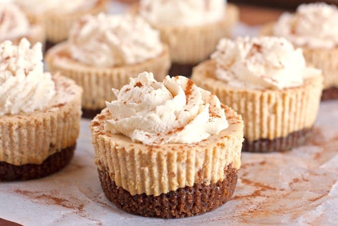 Pumpkin Spice Cheesecake with Gingersnap Crust and Homemade Whipped Cream - 2Teaspoons