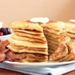 Buttermilk Pancakes with Bourbon Maple Syrup - 2Teaspoons