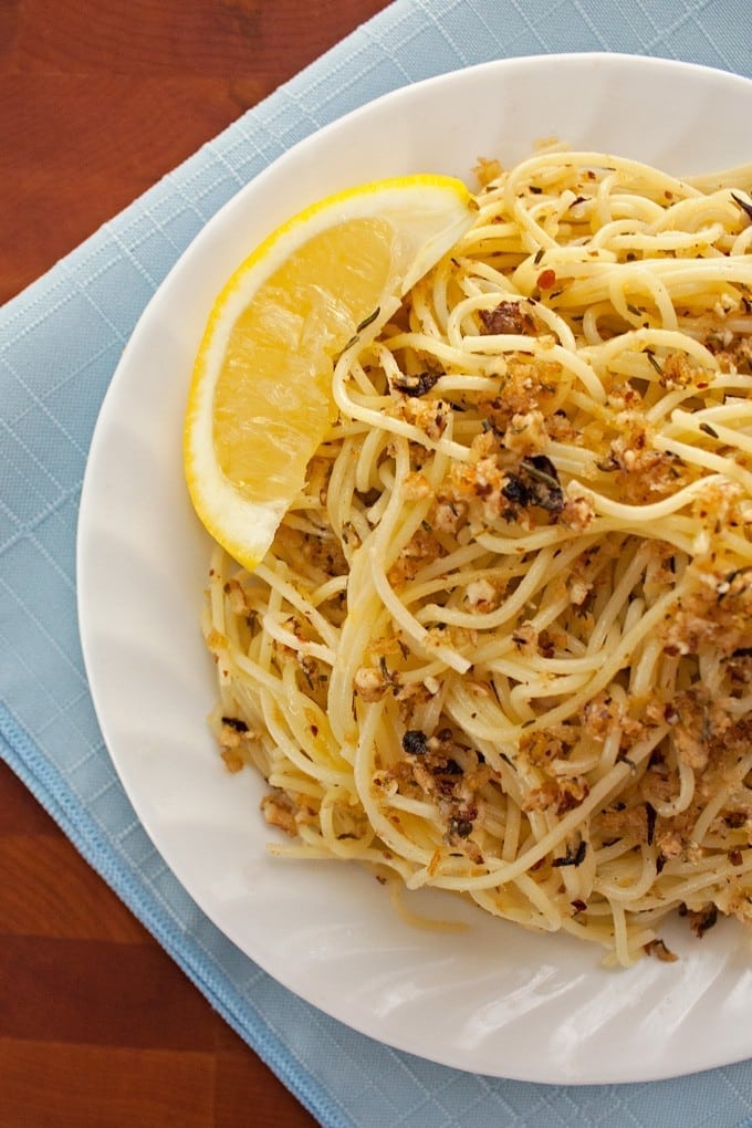 Lemon and Toasted Hazelnut Spaghetti - 2Teaspoons