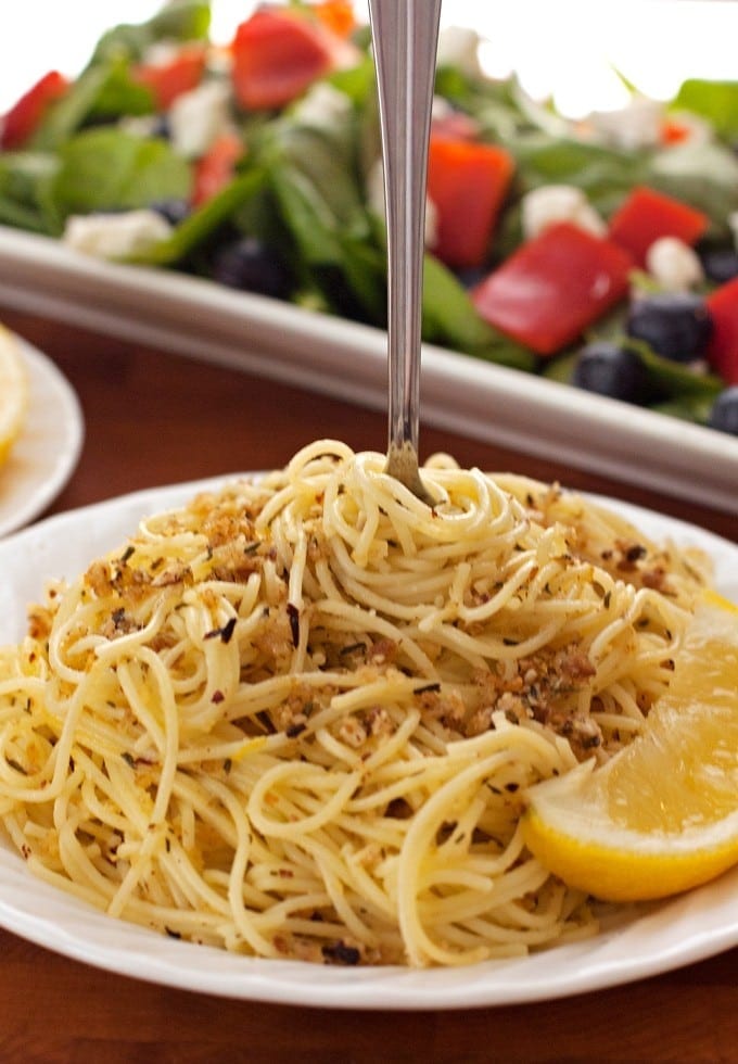 Lemon and Toasted Hazelnut Spaghetti - 2Teaspoons