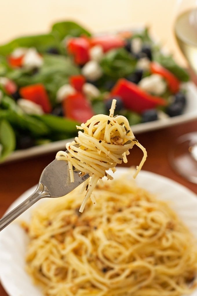 Lemon and Toasted Hazelnut Spaghetti - 2Teaspoons