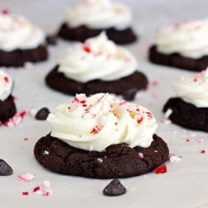 Peppermint Chocolate Cookies - 2Teaspoons