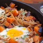 Pulled Pork Sweet Potato Hash and Eggs - 2Teaspoons