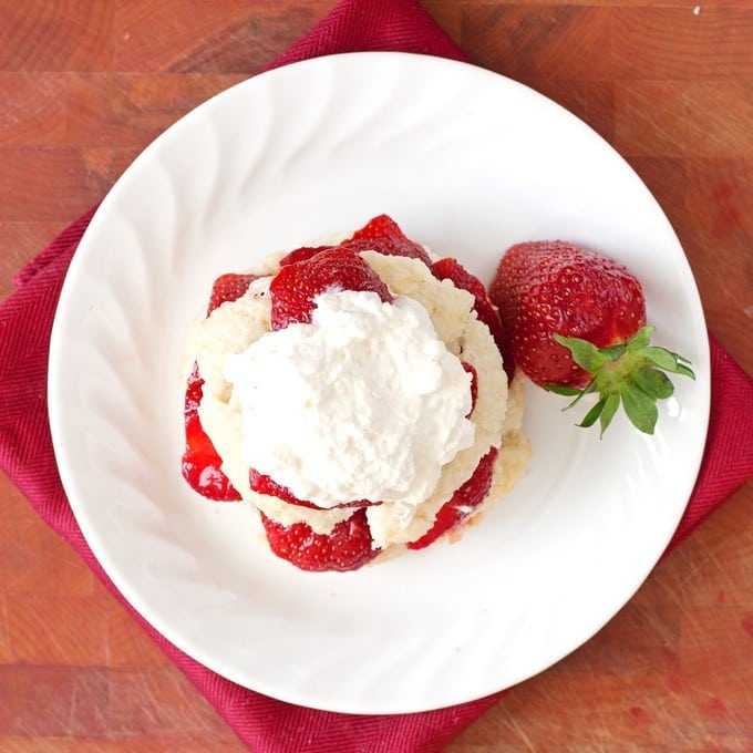 2Teaspoons - Farmer’s Market Strawberry Shortcake with Fresh Whipped Cream