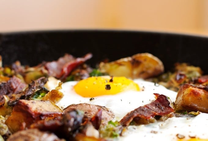 Bacon Brussels Sprouts Hash - 2Teaspoons