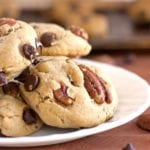 Salted Dark Chocolate Pecan Cookies - 2Teaspoons