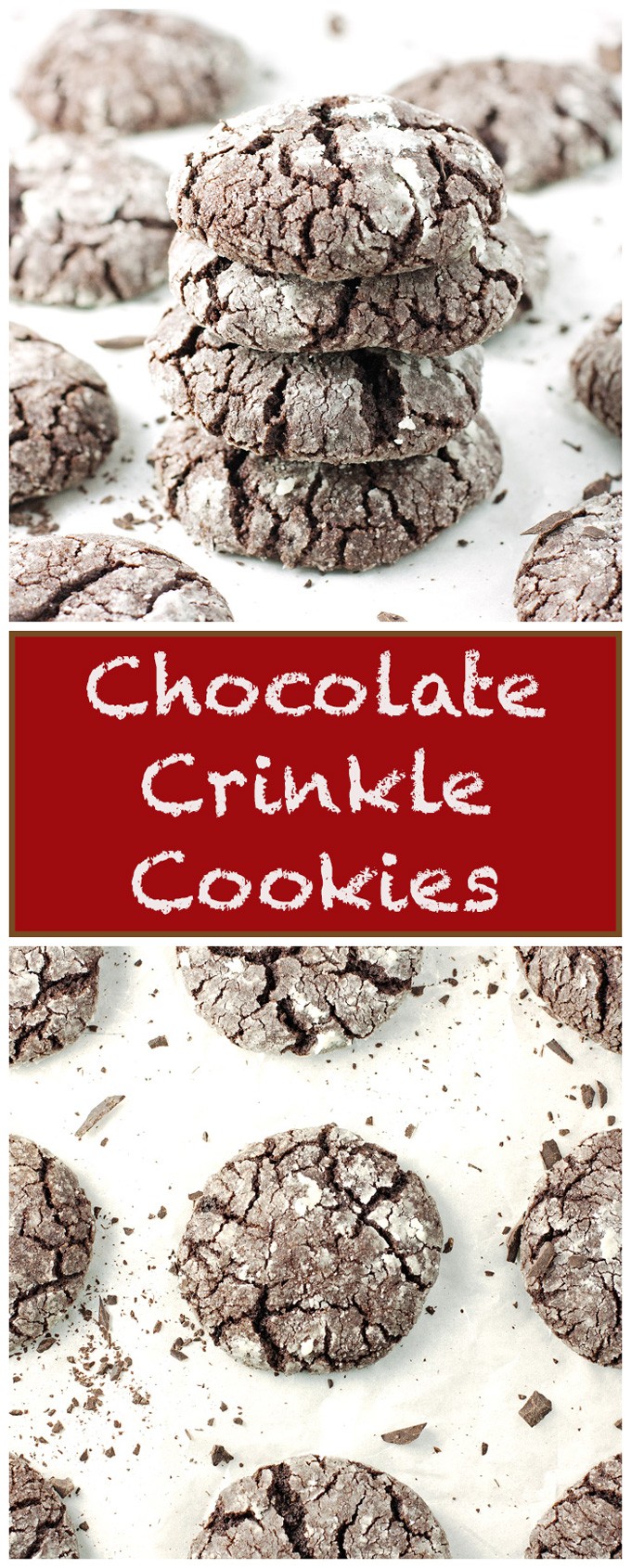 Chocolate Crinkle Cookies - 2Teaspoons