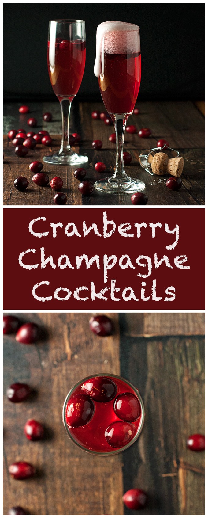 Cranberry Champagne Cocktails - 2Teaspoons