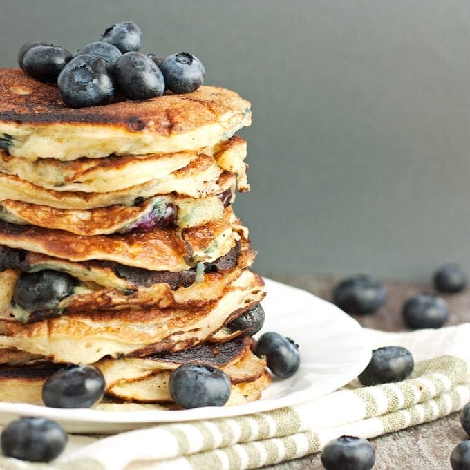 Blueberry Pancakes - 2Teaspoons