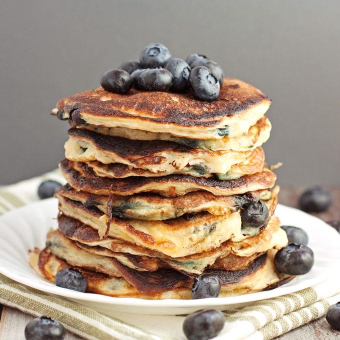 Blueberry Pancakes - 2Teaspoons