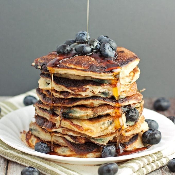 Blueberry Pancakes - 2Teaspoons
