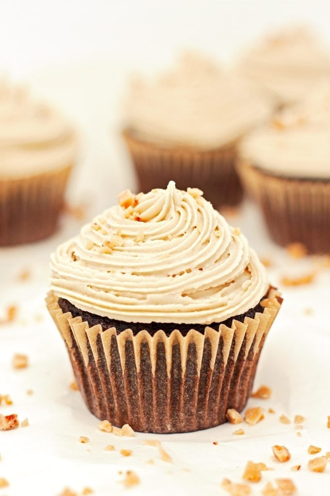 Salted Caramel Chocolate Cupcakes - 2teaspoons