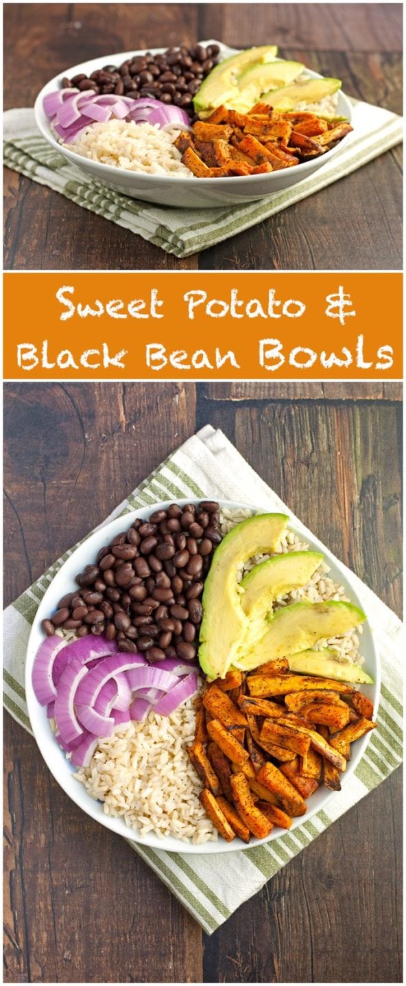 Sweet Potato Black Bean Rice Bowl 2teaspoons