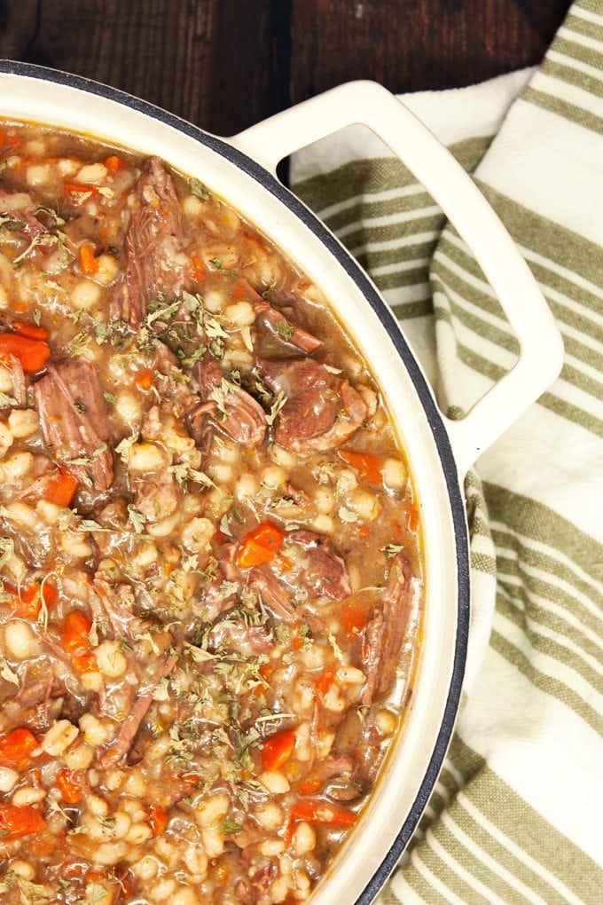 Beef Barley Soup - 2teaspoons