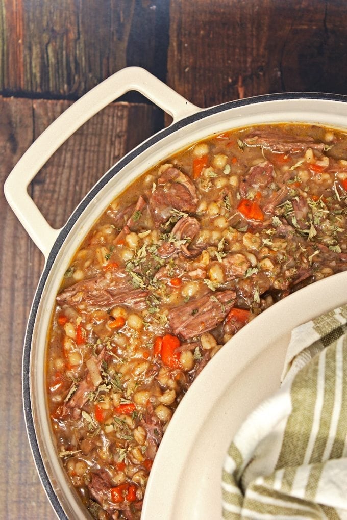 Beef Barley Soup - 2teaspoons