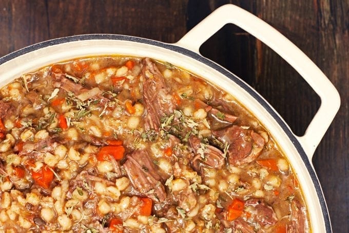 Beef Barley Soup - 2teaspoons