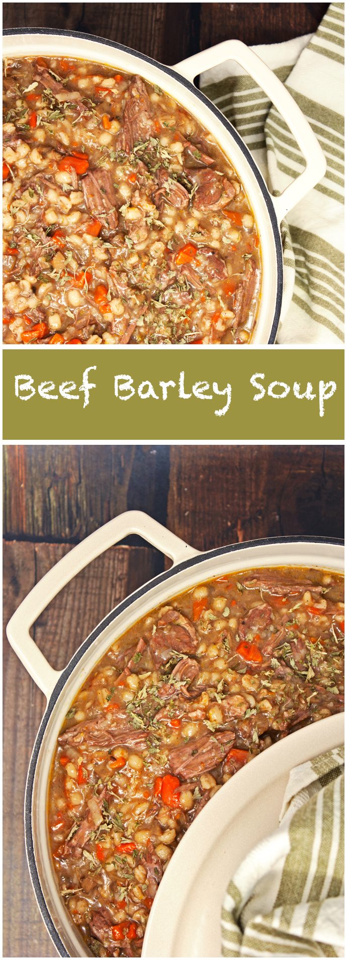 Beef Barley Soup - 2teaspoons
