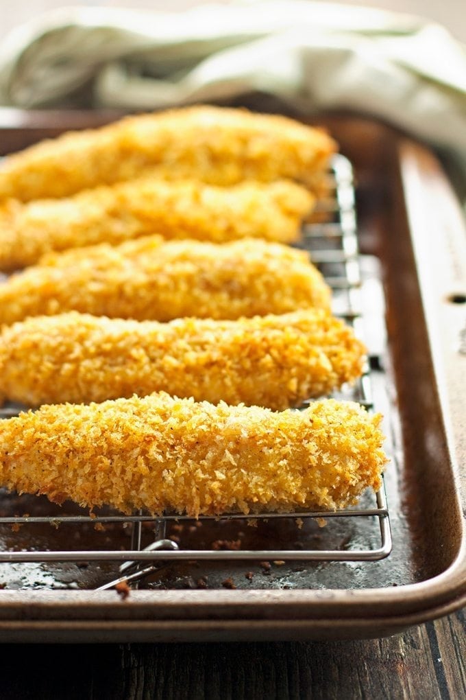 Healthy Crispy Oven-Baked Buffalo Chicken Tenders - 2teaspoons