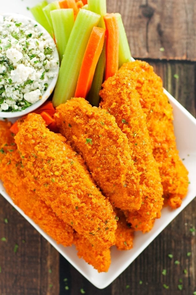 Healthy Crispy Oven-Baked Buffalo Chicken Tenders - 2teaspoons