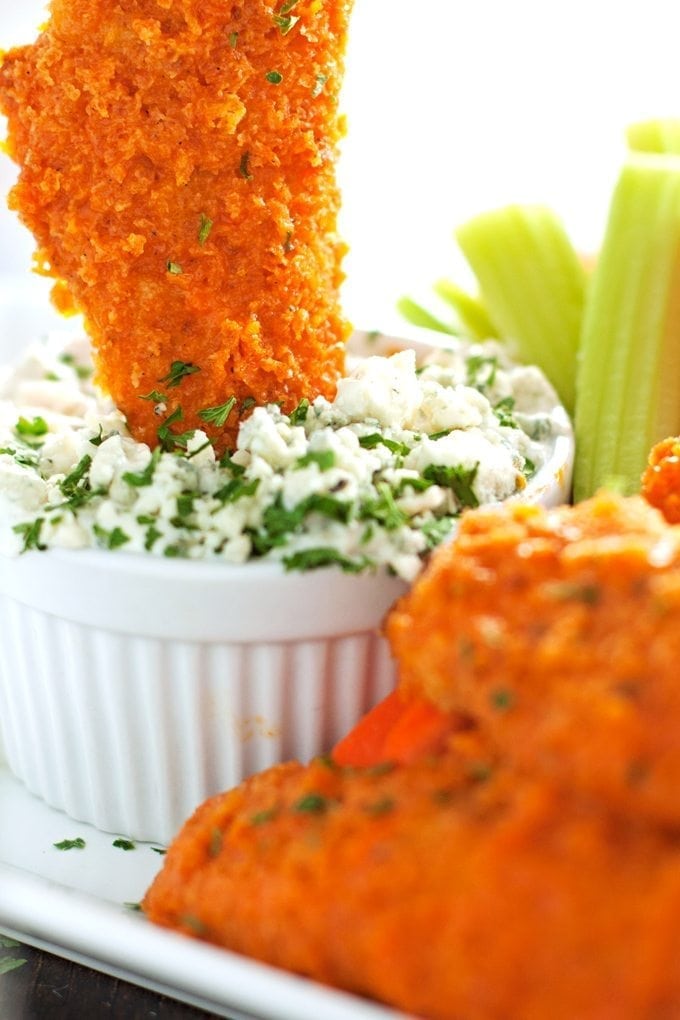 Healthy Crispy Oven-Baked Buffalo Chicken Tenders - 2teaspoons