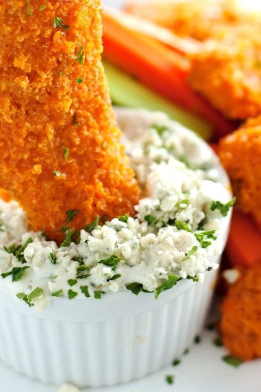 Healthy Crispy OvenBaked Buffalo Chicken Tenders 2teaspoons