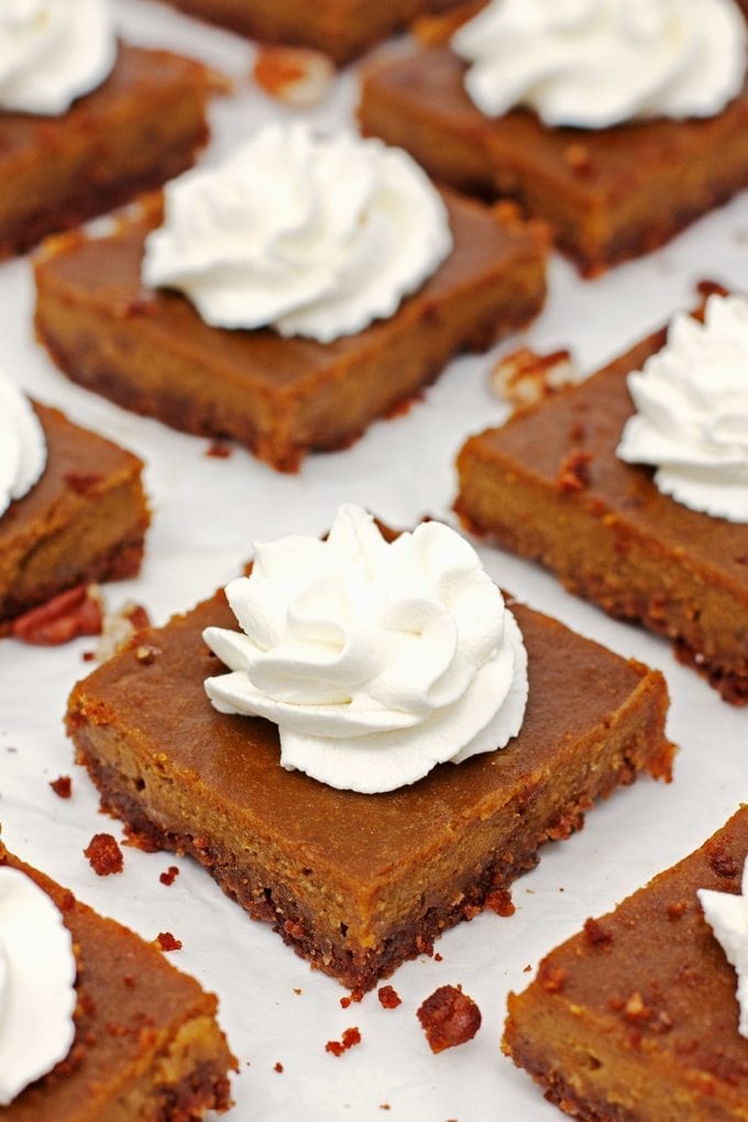 Pumpkin Pie Bars - 2teaspoons