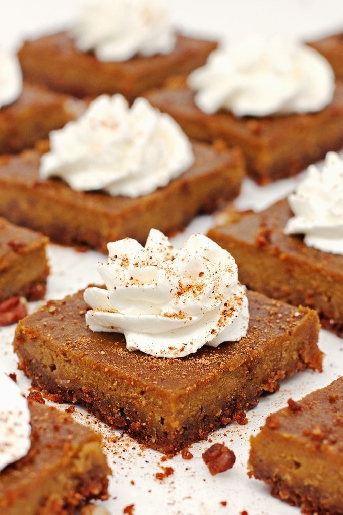 Pumpkin Pie Bars - 2teaspoons