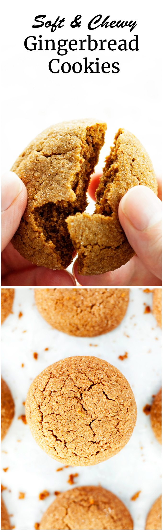 Soft Gingerbread Cookies - 2teaspoons.com